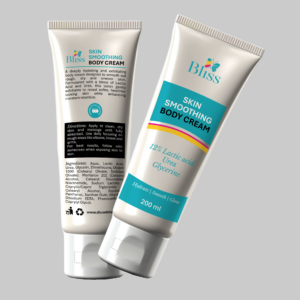 SKIN SMOOTHING BODY CREAM mockup