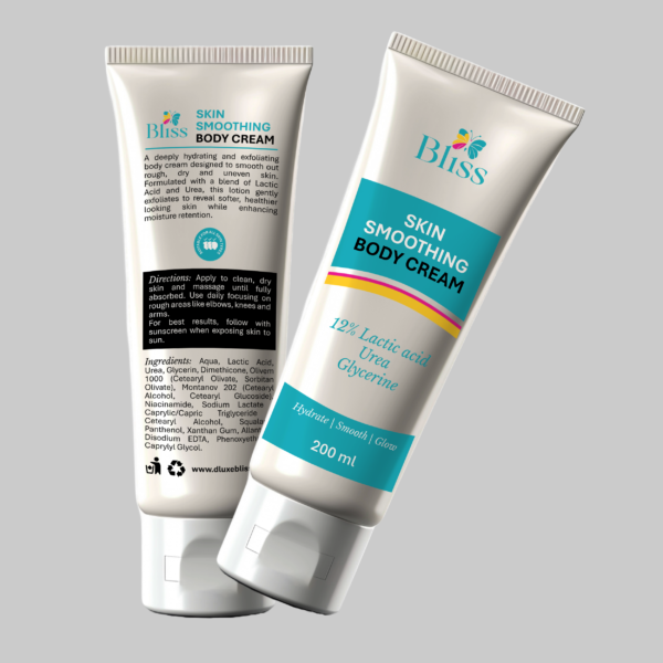 SKIN SMOOTHING BODY CREAM mockup